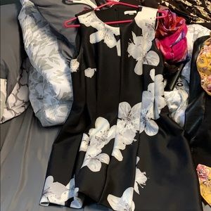 Calvin Klein floral dress